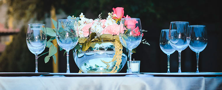 Sugerencias para sacar partido del mobiliario para eventos al aire libre